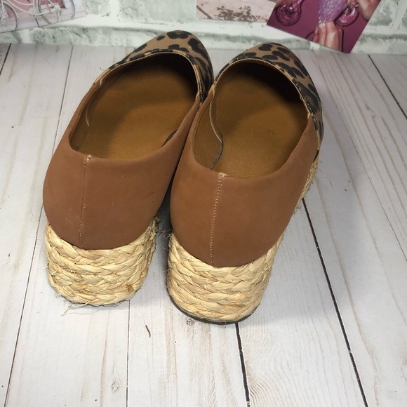 Nomad Brand - Leopard Print Espadrilles - Size 8 - Picture 4 of 15